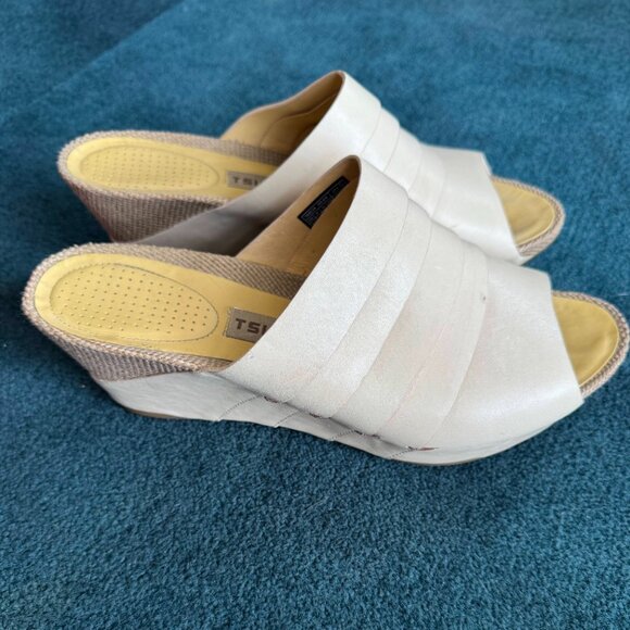 TSUBO Elger Cream wedge slide - Picture 10 of 11